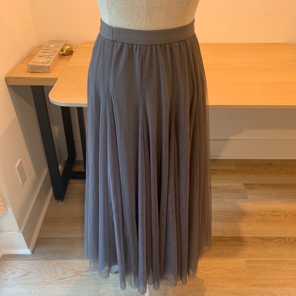 Purple Gray Veil skirt